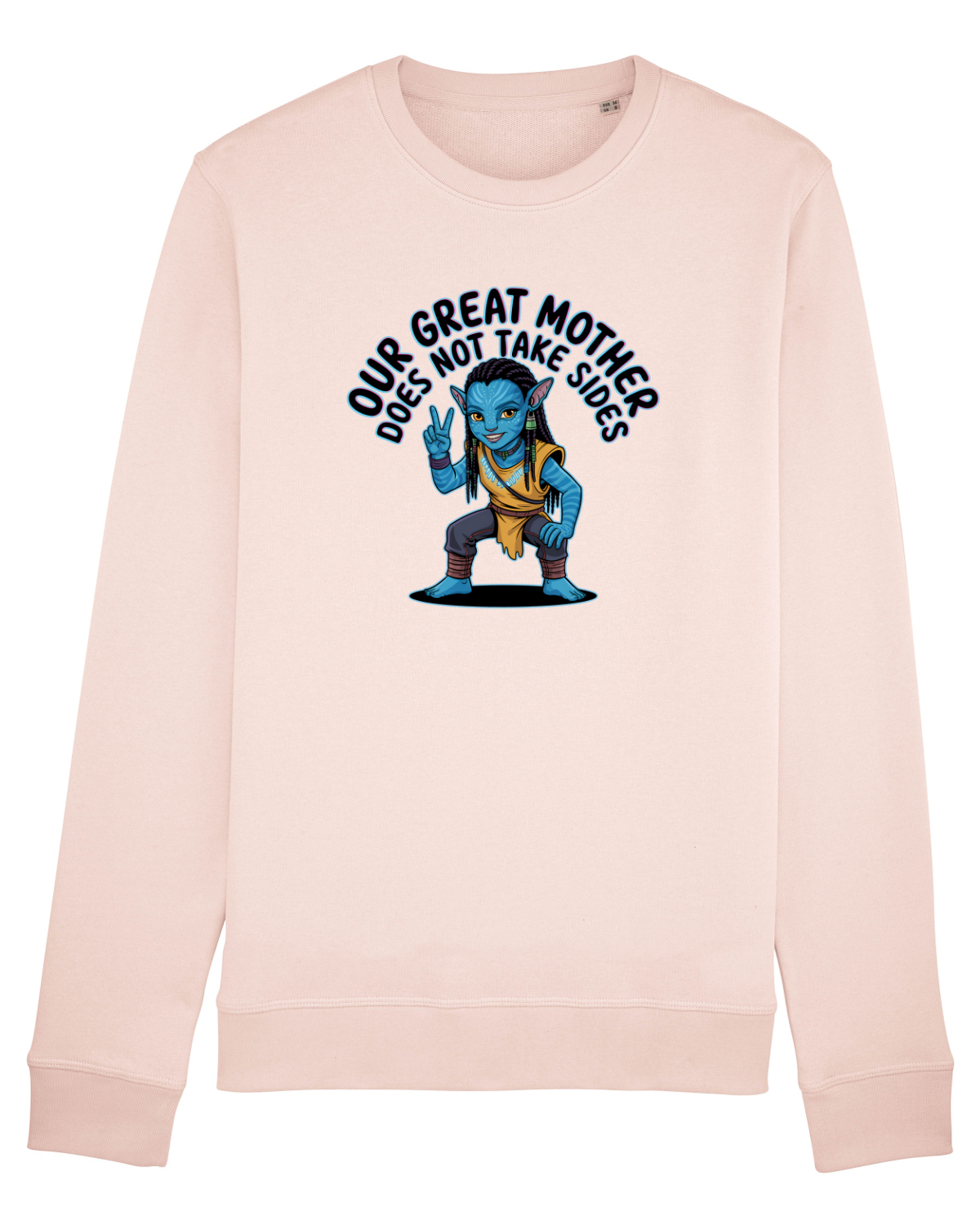 Bluză mânecă lungă Unisex Rise Candy Pink