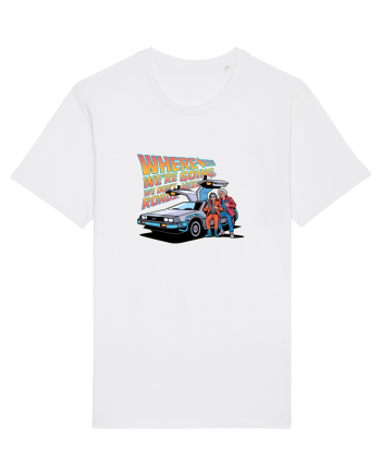 WHERE WE`RE GOING, WE DON`T NEED ROADS White