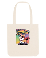 BARK TO THE FUTURE - CATEL CORGI Sacoșă textilă