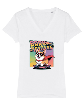 BARK TO THE FUTURE - CATEL CORGI White