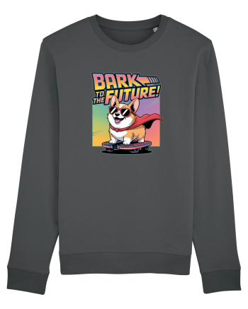 BARK TO THE FUTURE - CATEL CORGI Anthracite