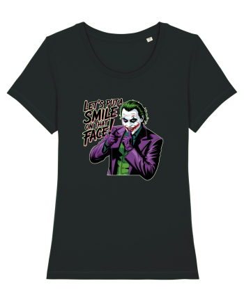 LET`S PUT A SMILE ON THAT FACE! Black