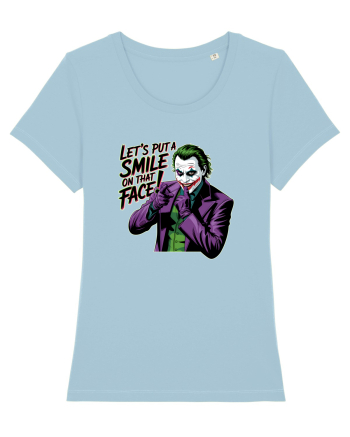 LET`S PUT A SMILE ON THAT FACE! Sky Blue