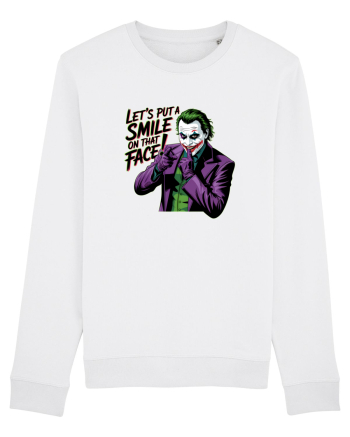LET`S PUT A SMILE ON THAT FACE! White
