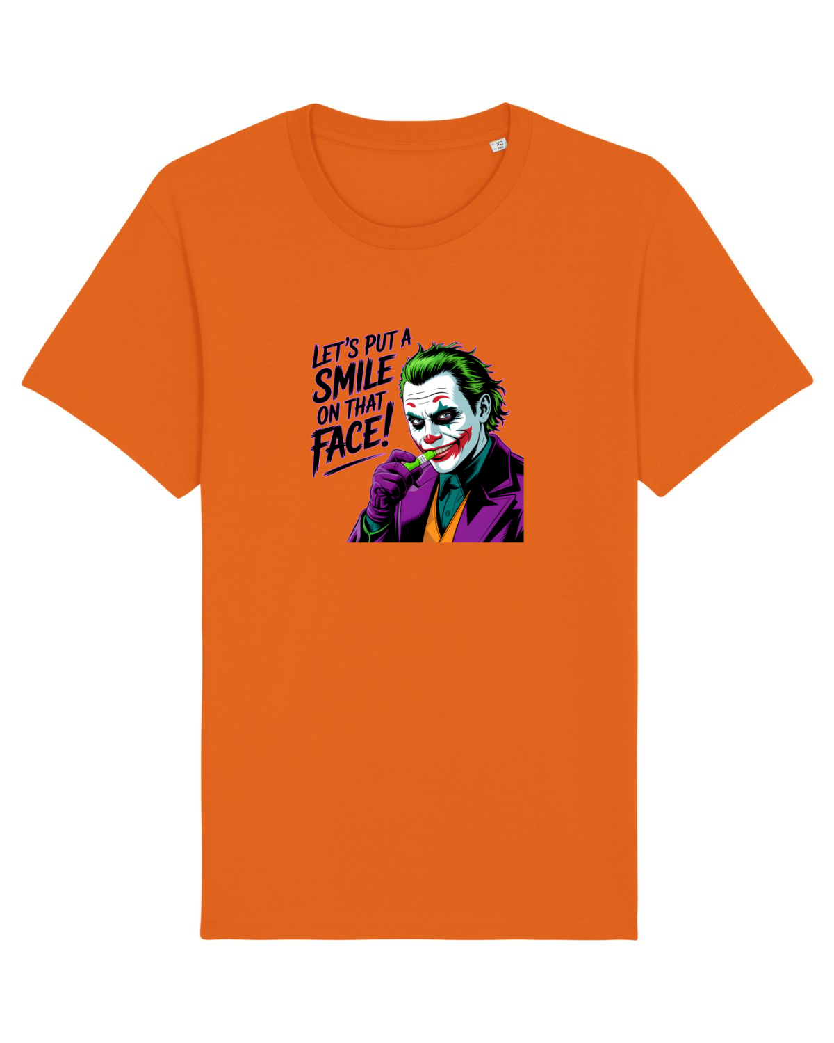 Tricou mânecă scurtă Unisex Rocker Bright Orange