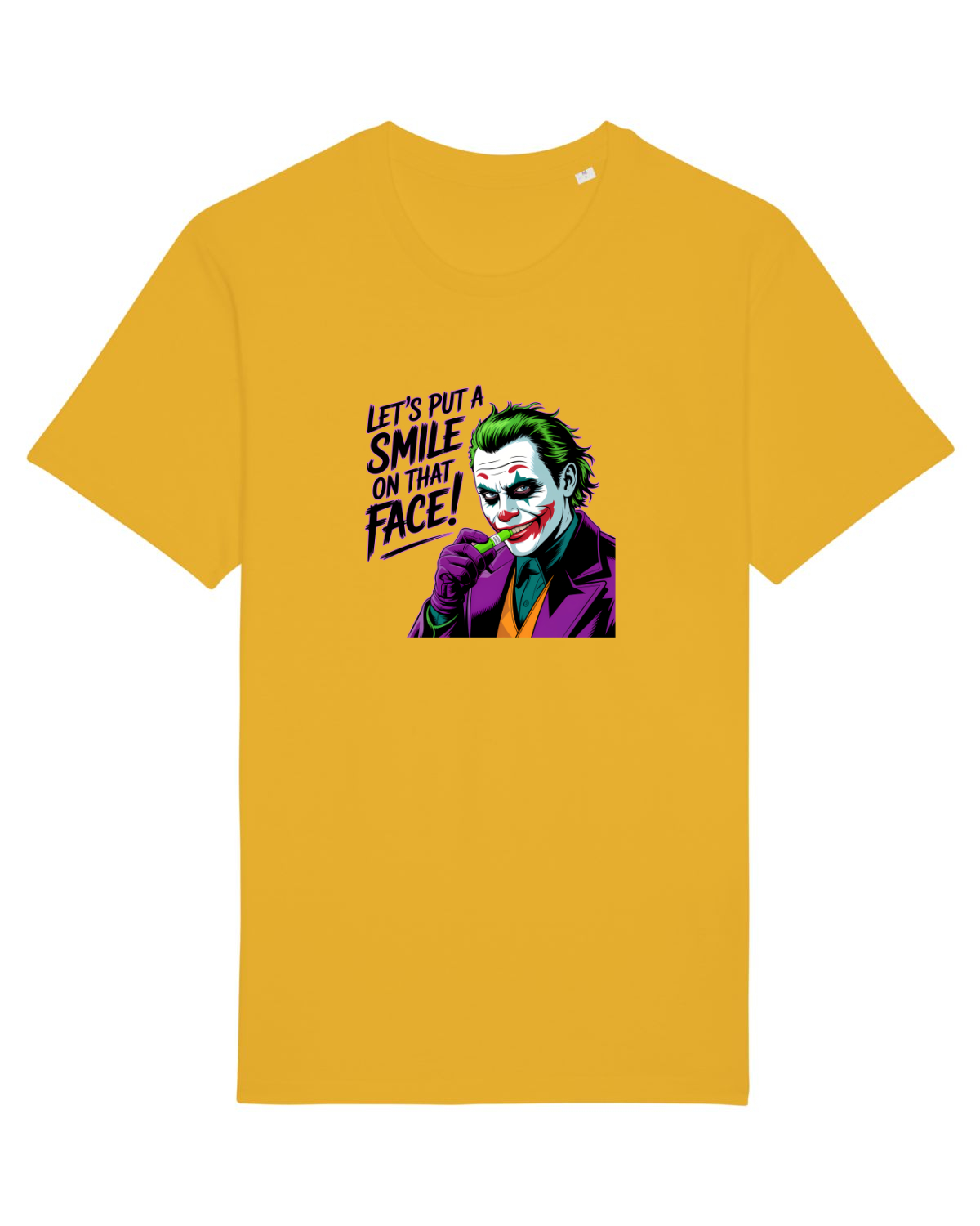 Tricou mânecă scurtă Unisex Rocker Spectra Yellow