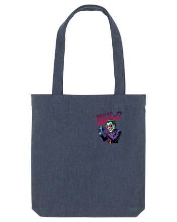 WHY SO SERIOUS? DE CE ESTI ASA SERIOS / SERIOASA? - lateral 2 Midnight Blue