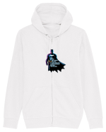 DIE A HERO OR BECOME THE VILLAIN - MORI CA EROU SAU DEVII RAUFACATOR Hanorac cu fermoar Unisex Connector