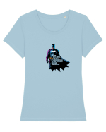 DIE A HERO OR BECOME THE VILLAIN - MORI CA EROU SAU DEVII RAUFACATOR Tricou mânecă scurtă guler larg fitted Damă Expresser