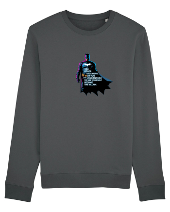 DIE A HERO OR BECOME THE VILLAIN - MORI CA EROU SAU DEVII RAUFACATOR Anthracite