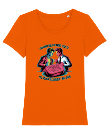 THE FIRST RULE OF FIGHT CLUB Bright Orange