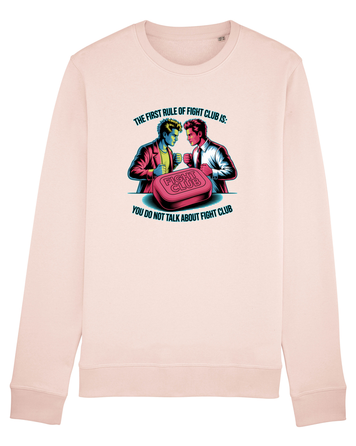 Bluză mânecă lungă Unisex Rise Candy Pink
