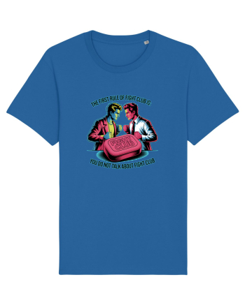 THE FIRST RULE OF FIGHT CLUB Royal Blue