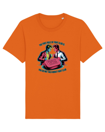 THE FIRST RULE OF FIGHT CLUB Bright Orange
