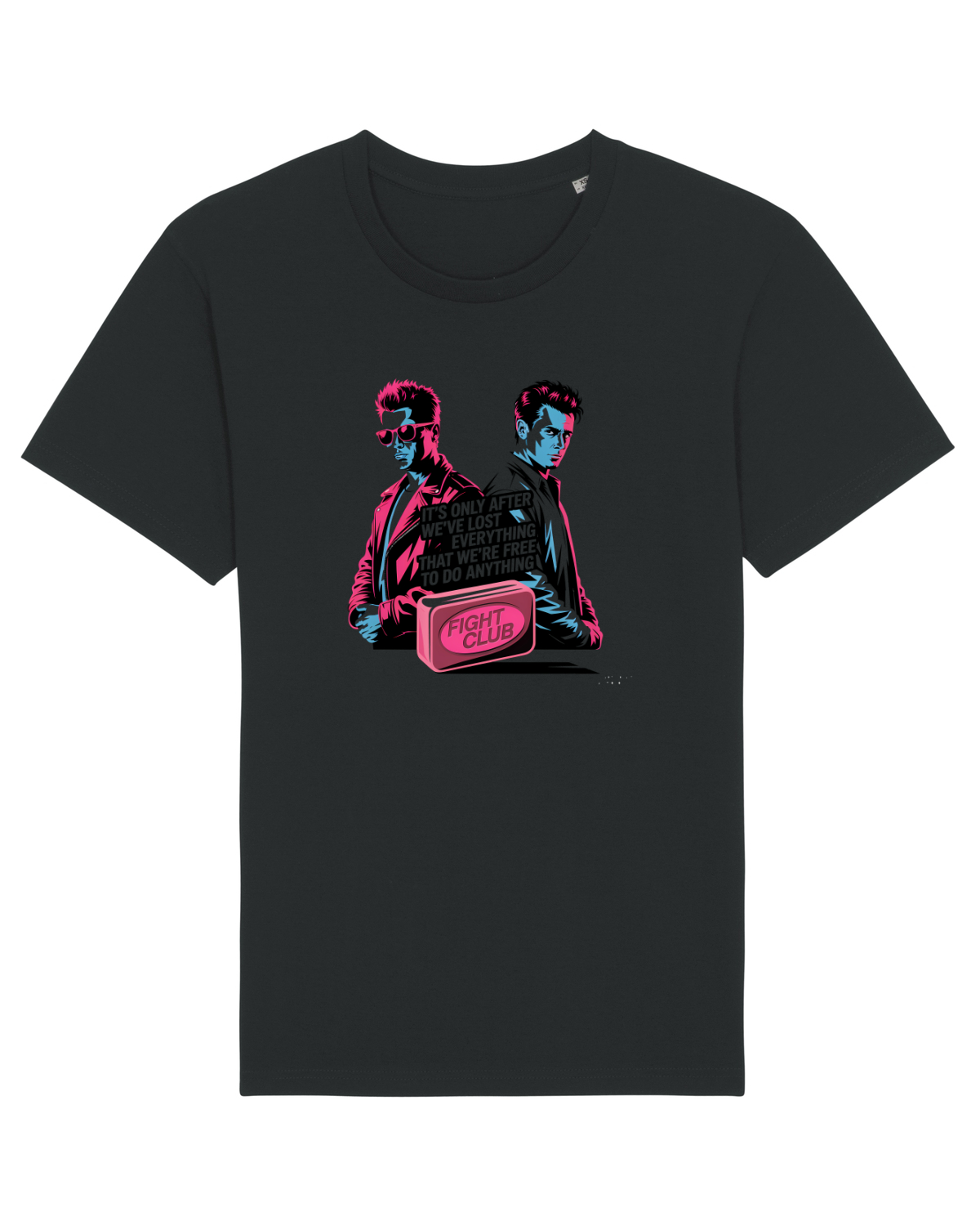 Tricou mânecă scurtă Unisex Rocker Black