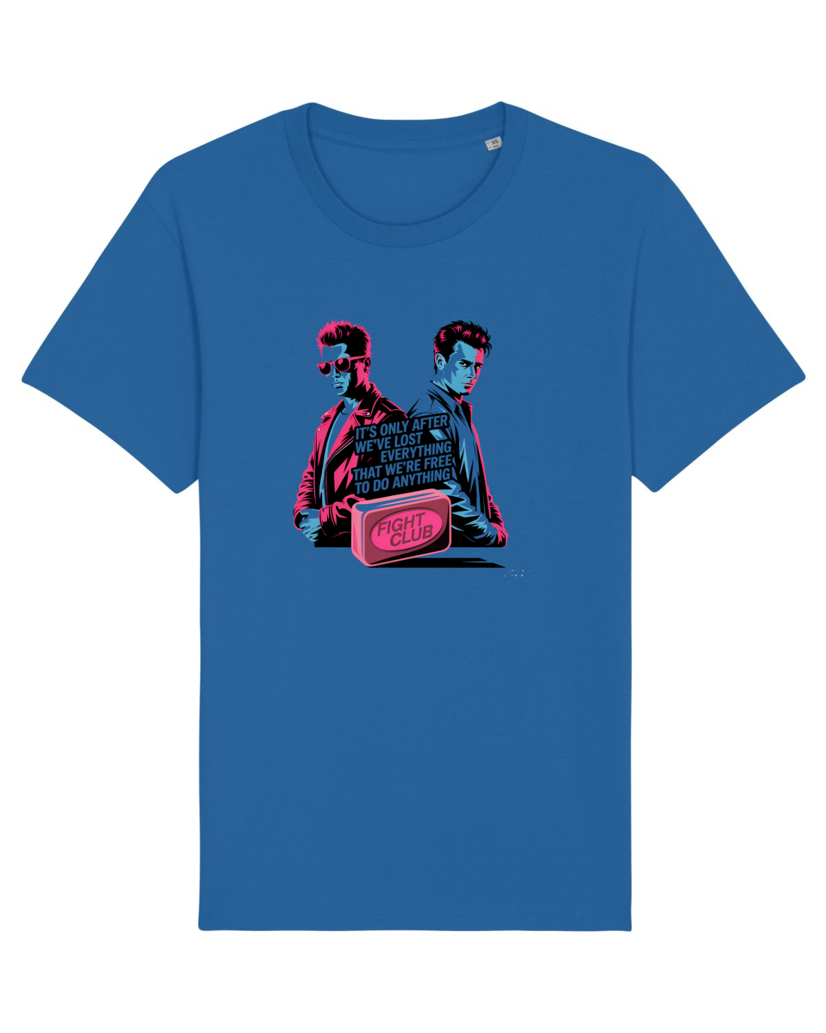 Tricou mânecă scurtă Unisex Rocker Royal Blue
