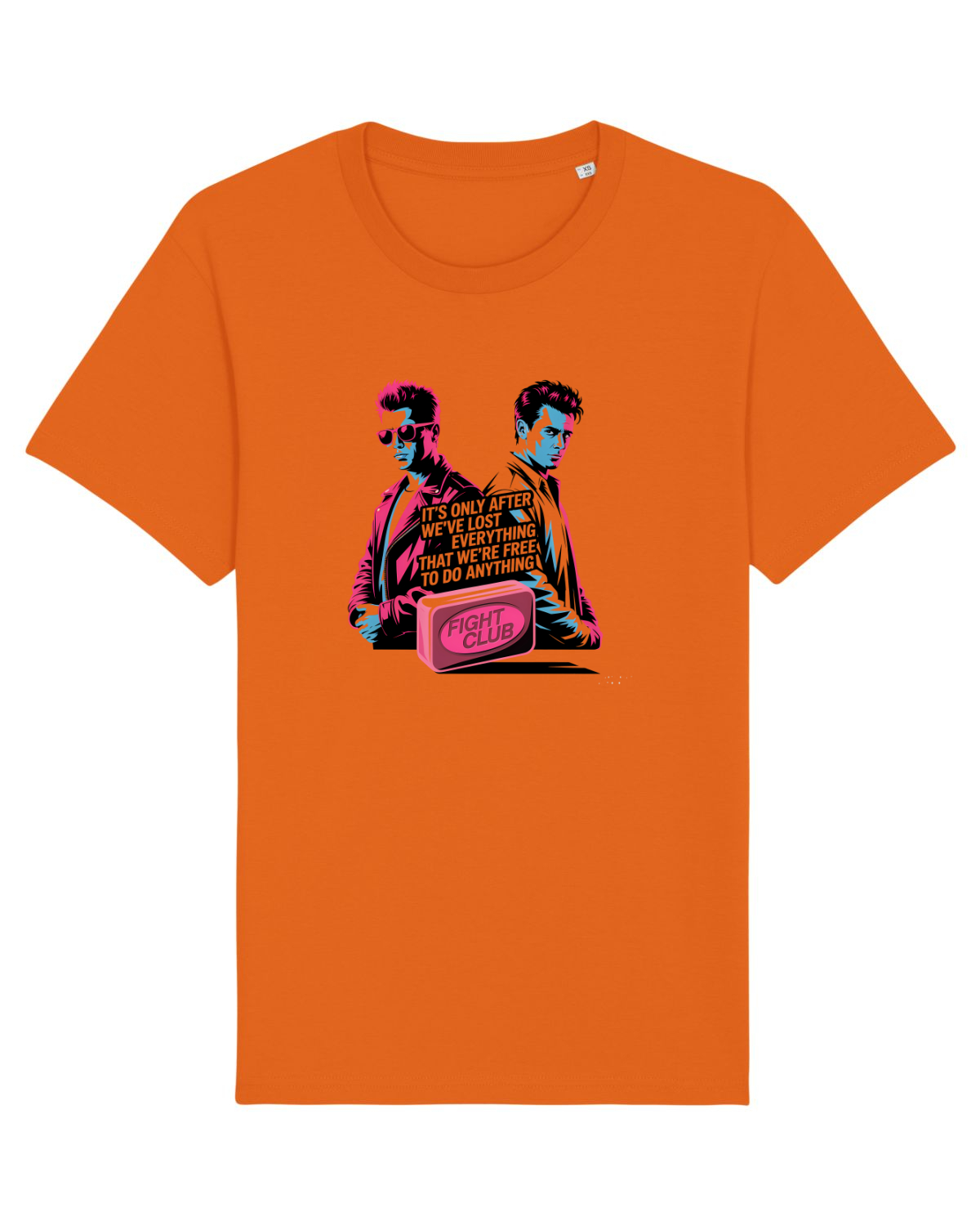 Tricou mânecă scurtă Unisex Rocker Bright Orange