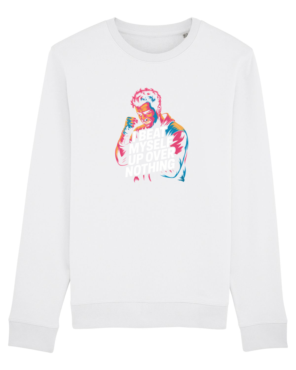Bluză mânecă lungă Unisex Rise White