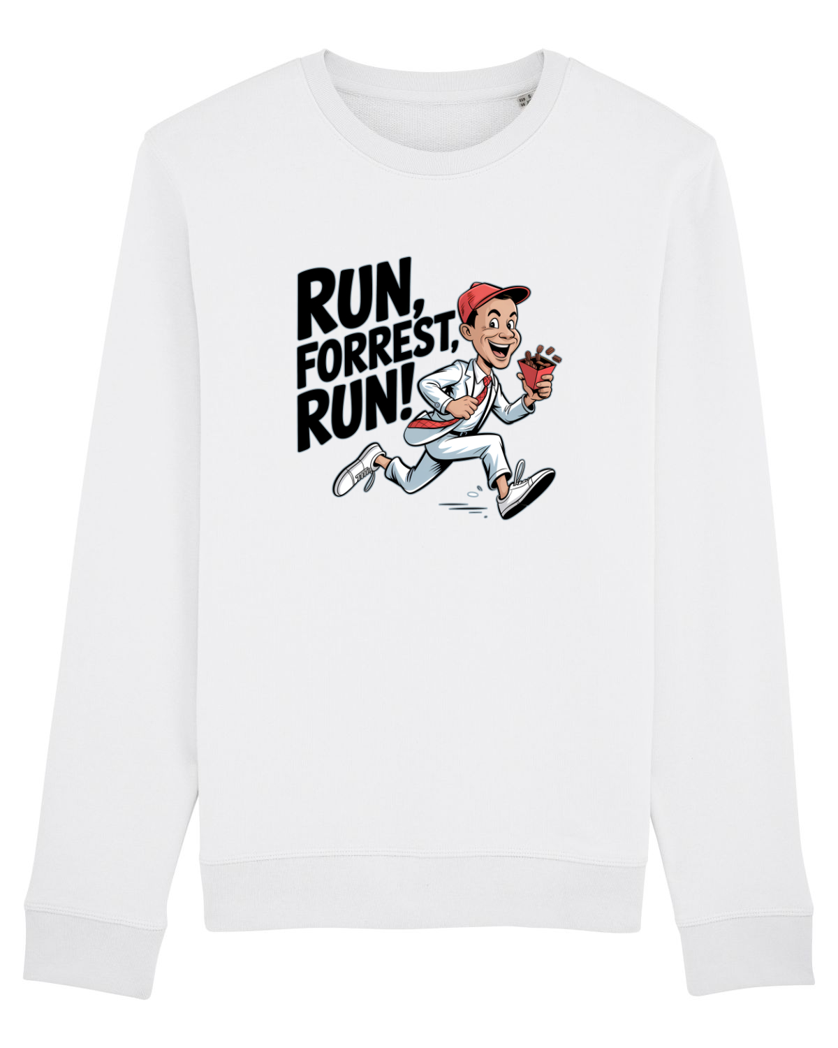 Bluză mânecă lungă Unisex Rise White