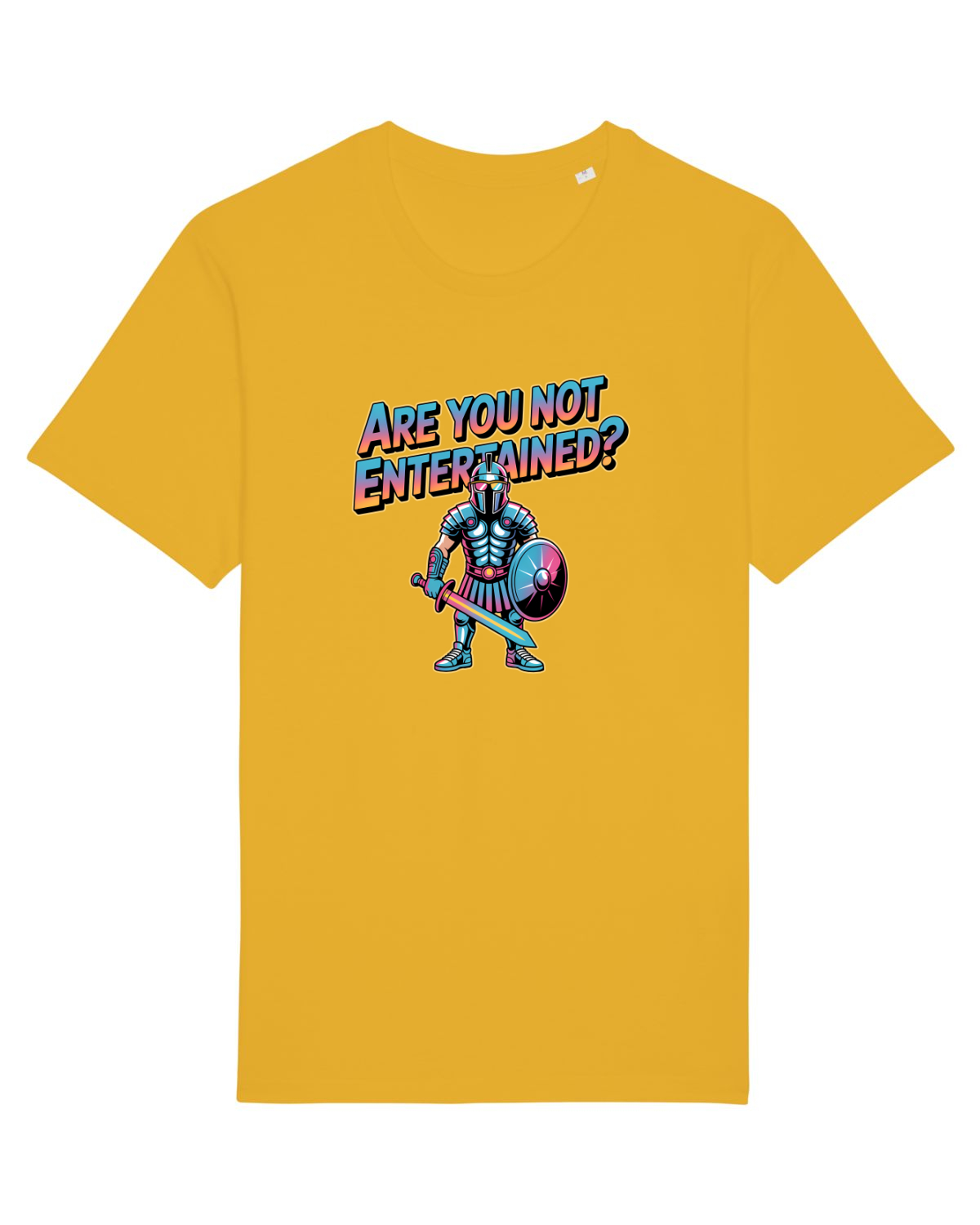 Tricou mânecă scurtă Unisex Rocker Spectra Yellow
