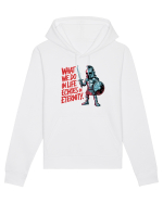 WHAT WE DO IN LIFE ECHOES IN ETERNITY- CEEA CE FACEM IN VIATA ARE ECOU  Hanorac Unisex Drummer