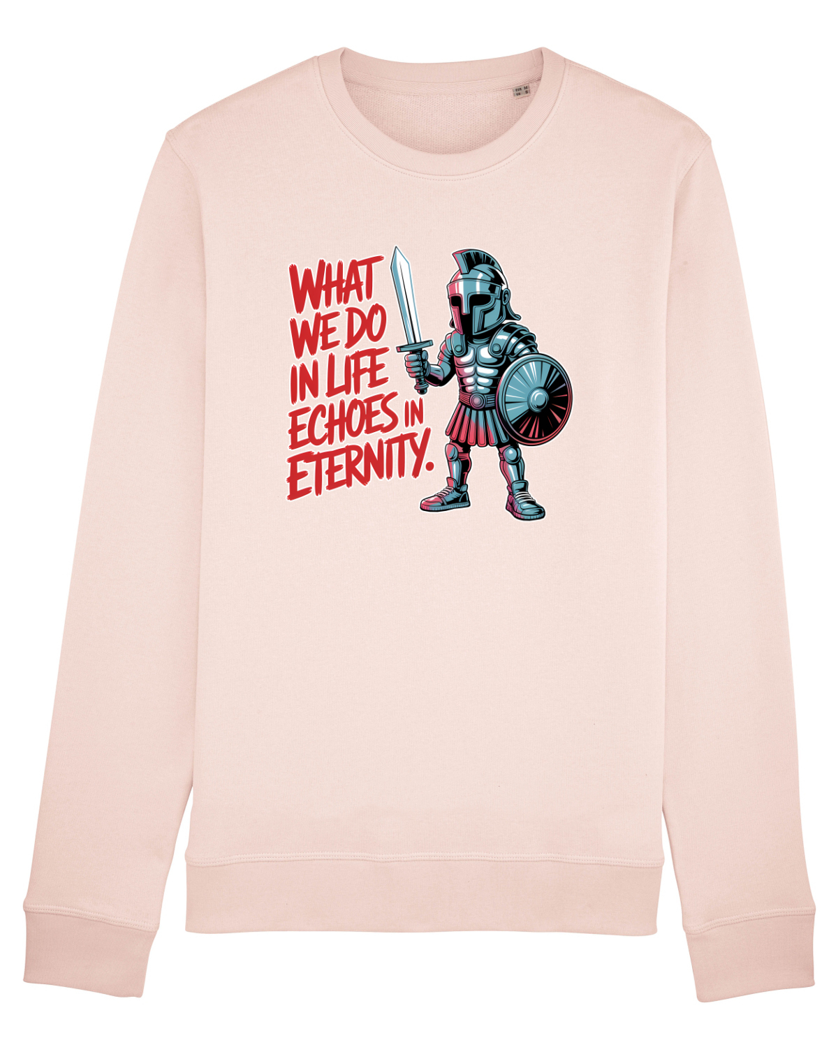 Bluză mânecă lungă Unisex Rise Candy Pink