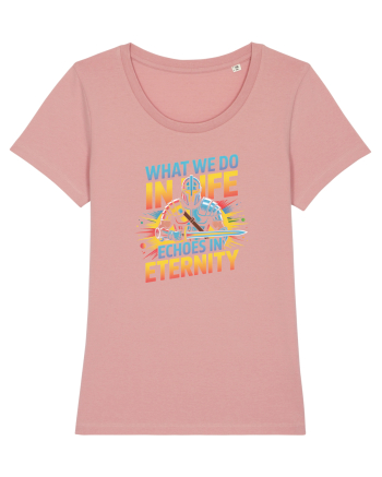 WHAT WE DO IN LIFE ECHOES IN ETERNITY- CEEA CE FACEM IN VIATA ARE ECOU 2 Canyon Pink