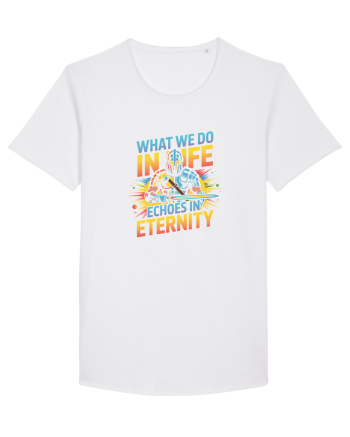 WHAT WE DO IN LIFE ECHOES IN ETERNITY- CEEA CE FACEM IN VIATA ARE ECOU 2 White