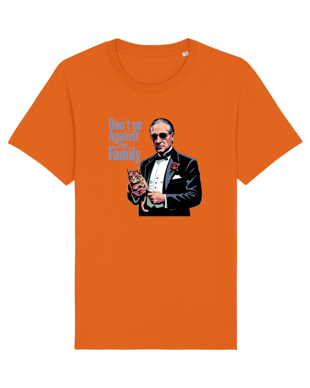 Tricou mânecă scurtă Unisex Rocker Bright Orange