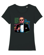 I`M GONNA MAKE YOU AN OFFER YOU CAN`T REFUSE Tricou mânecă scurtă guler larg fitted Damă Expresser