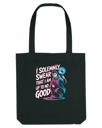 I SOLEMNLY SWEAR I AM UP TO NO GOOD - SUNT PUS PE RELE Black