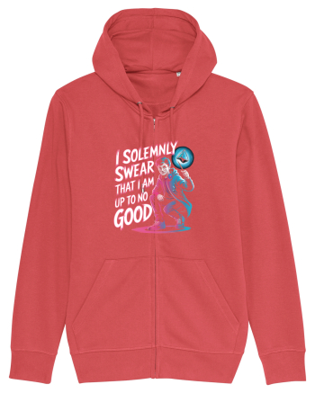 I SOLEMNLY SWEAR I AM UP TO NO GOOD - SUNT PUS PE RELE Carmine Red