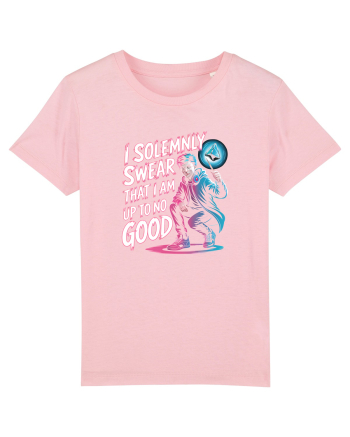 I SOLEMNLY SWEAR I AM UP TO NO GOOD - SUNT PUS PE RELE Cotton Pink