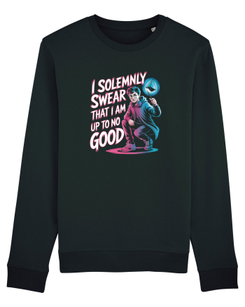 I SOLEMNLY SWEAR I AM UP TO NO GOOD - SUNT PUS PE RELE Black