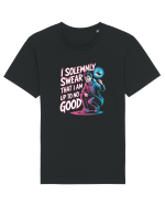 I SOLEMNLY SWEAR I AM UP TO NO GOOD - SUNT PUS PE RELE Tricou mânecă scurtă Unisex Rocker