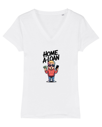HOME A - LOAN - casa pe  credit White