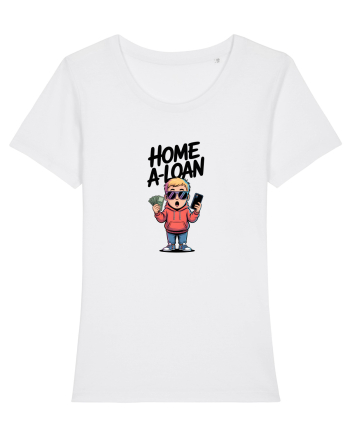 HOME A - LOAN - casa pe  credit White