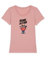 HOME A - LOAN - casa pe  credit Tricou mânecă scurtă guler larg fitted Damă Expresser