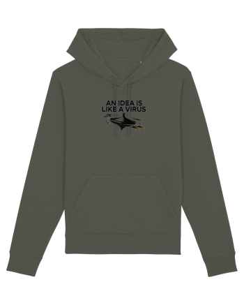 AN IDEA IS LIKE A VIRUS - O IDEE E CA UN VIRUS Khaki