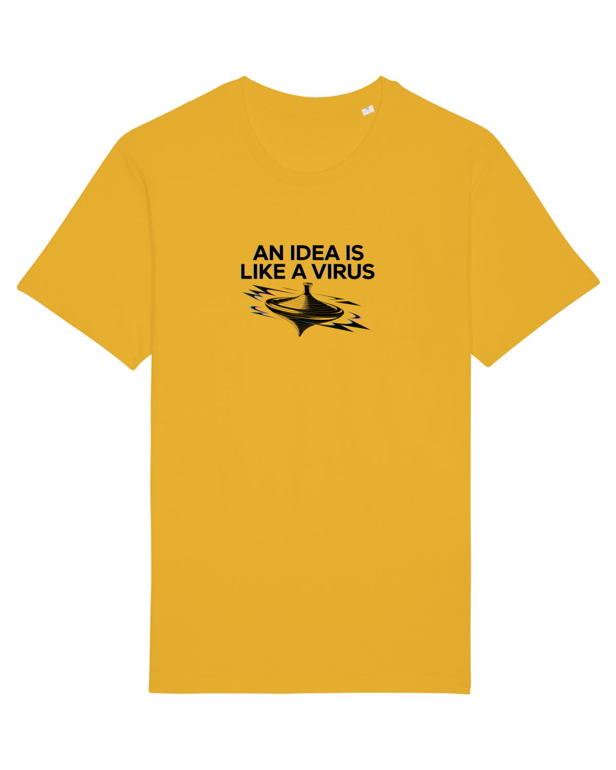Tricou mânecă scurtă Unisex Rocker Spectra Yellow