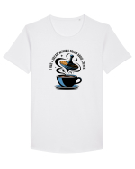 I HAD A DREAM  WITHIN A DREAM ABOUT COFFEE Tricou mânecă scurtă guler larg Bărbat Skater