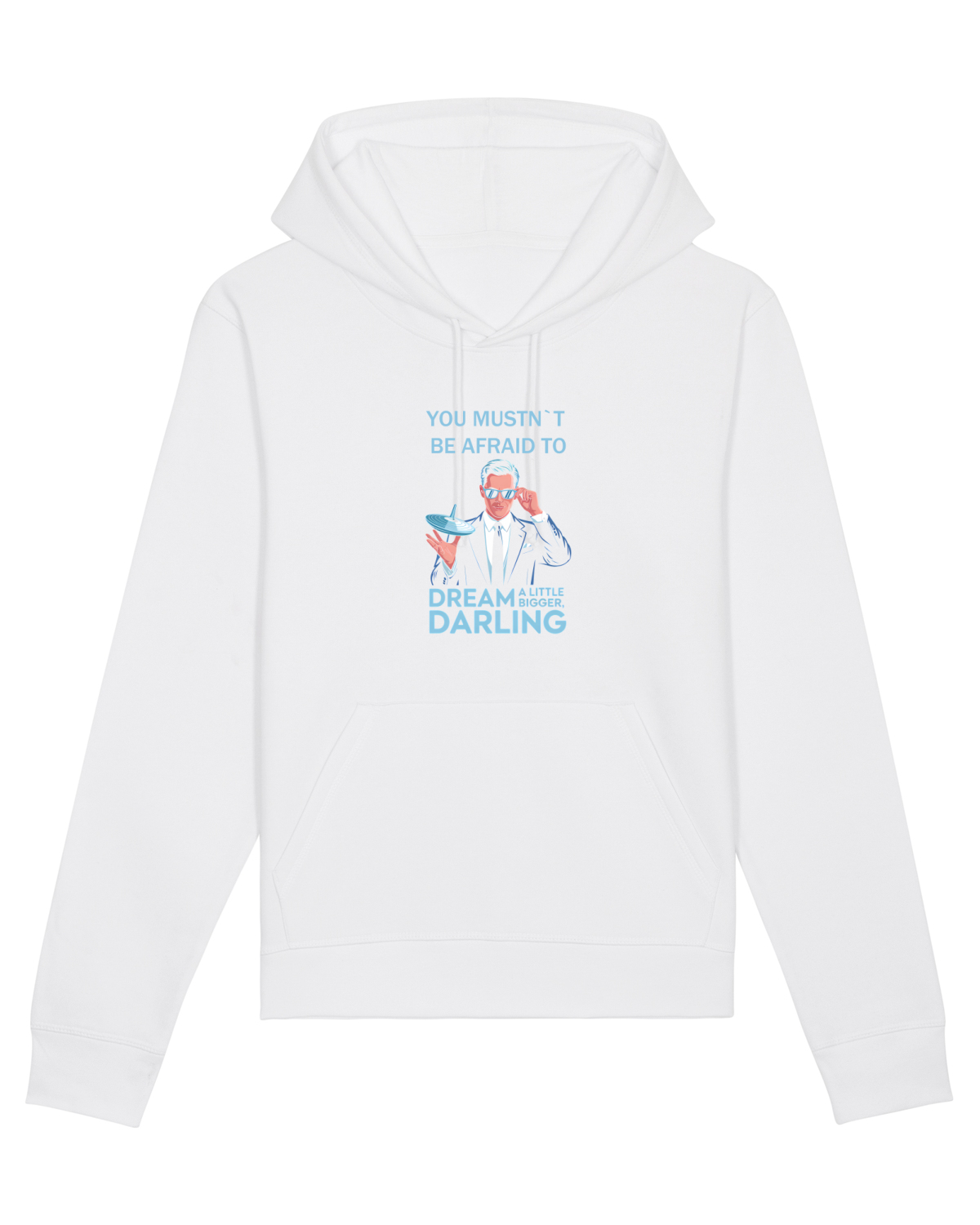 Hanorac Unisex Drummer White