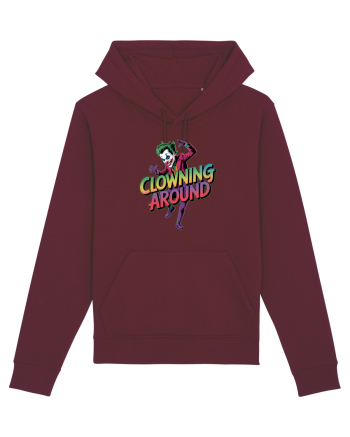CLOWNING AROUND Burgundy