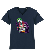 I USED TO THINK MY LIFE WAS A TRAGEDY Tricou mânecă scurtă guler V Bărbat Presenter