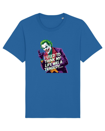 I USED TO THINK MY LIFE WAS A TRAGEDY Royal Blue
