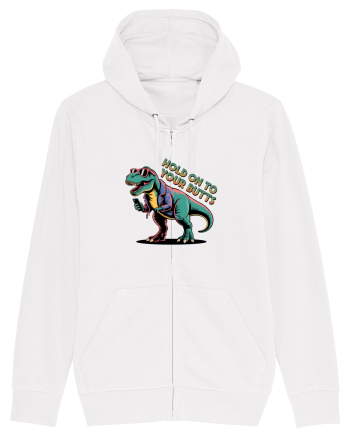 HOLD ON TO YOUR BUTTS - TINETI-VA BINE - T - REX - dinozaur cu telefon 2 White