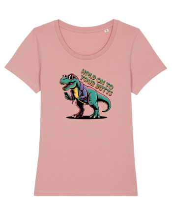 HOLD ON TO YOUR BUTTS - TINETI-VA BINE - T - REX - dinozaur cu telefon 2 Canyon Pink