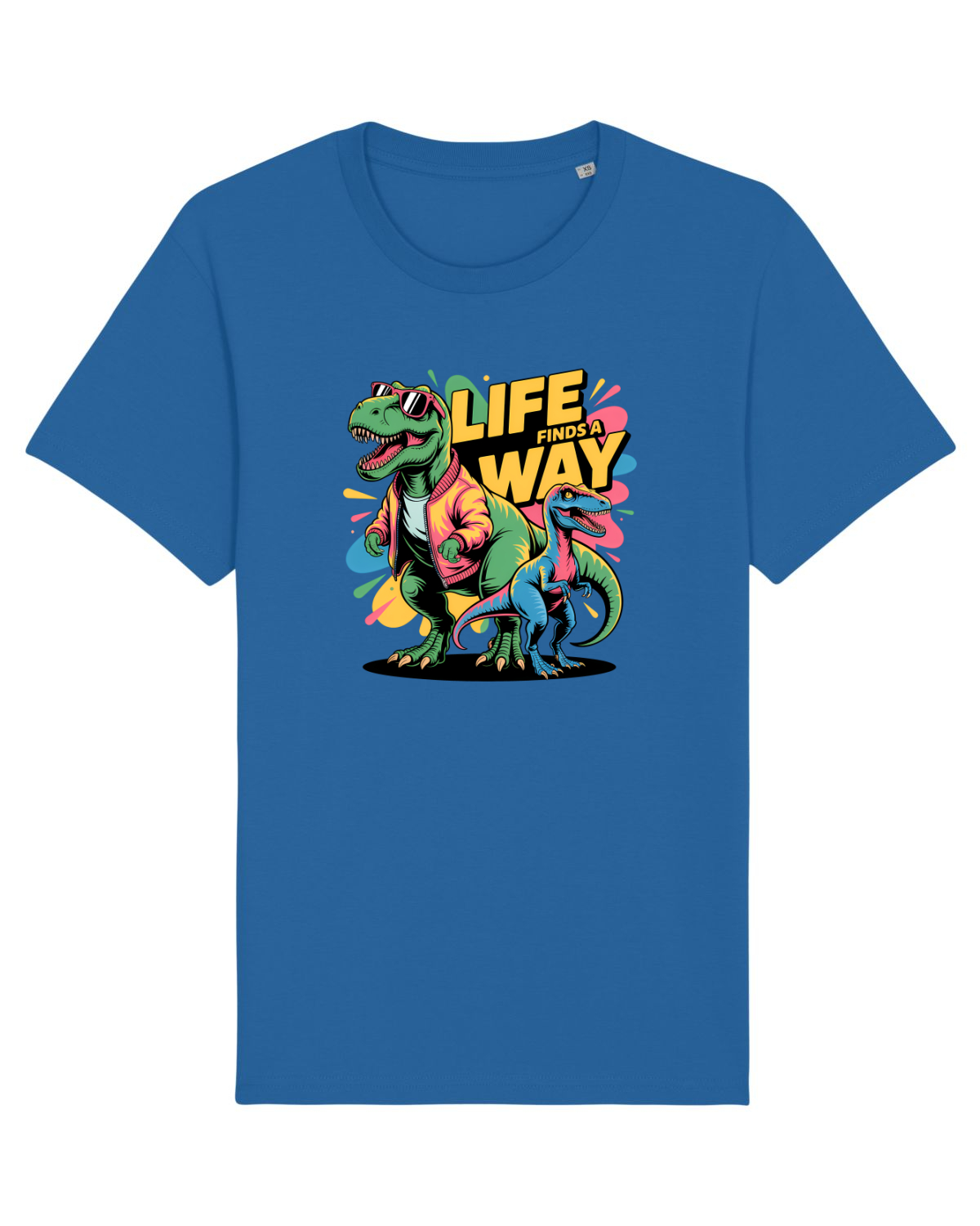 Tricou mânecă scurtă Unisex Rocker Royal Blue