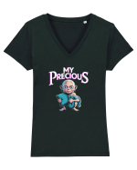 MY PRECIOUS - SOMN - PERNA & PATURA Tricou mânecă scurtă guler V Damă Evoker