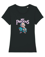 MY PRECIOUS - SOMN - PERNA & PATURA Tricou mânecă scurtă guler larg fitted Damă Expresser